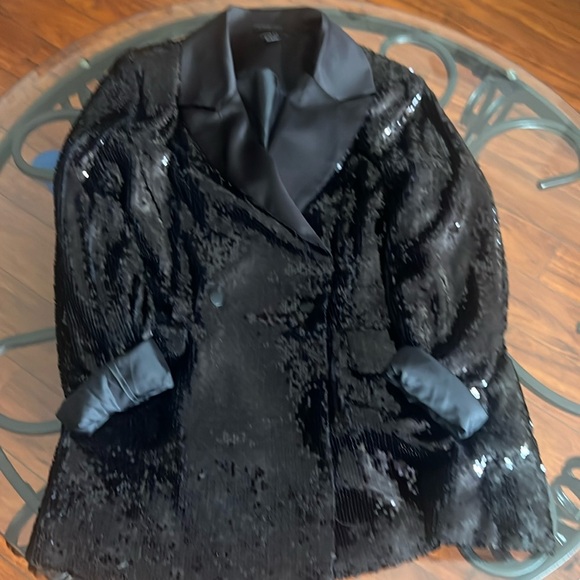 Forever 21 plus size sequin blazer - Picture 1 of 3